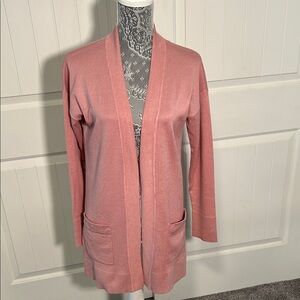 Pink Rose Women's Pink Cardigan Sweater M